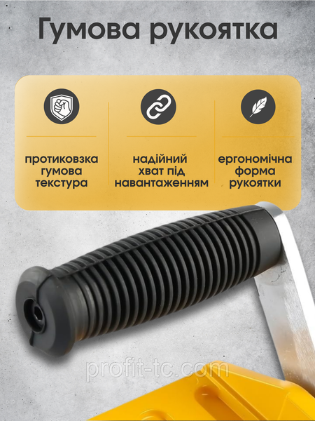 Ручні затискні тримачі для перенесення плит і каменю до 350 кг (граніт, скло, мармур та ін.), ручний захват листового матеріалу 2863898453 фото