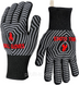 Термостойкие перчатки для гриля QUWIN BBQ Gloves до 800&deg;C, EN407, 2 шт. 2877798330 фото 9