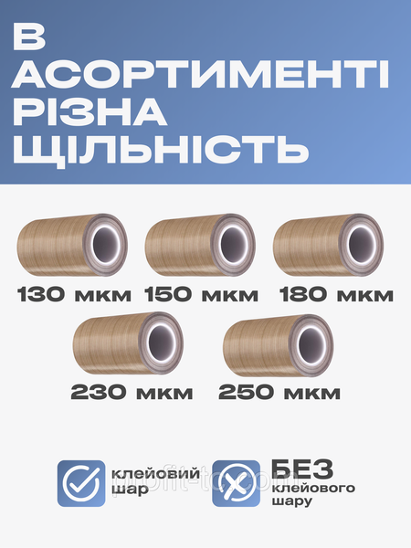 Тефлоновая пленка (лента) с клеем (самоклеющаяся) 230 микрон 2729725298 фото
